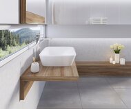 Умывальник RAVAK CERAMIC O 600 (600х400)  без перелива, белый