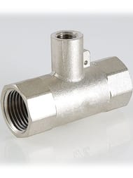 Тройник VALTEC для подключения датчика температуры 1/2"хМ10х1/2" ВВВ VTr.250.N.0004