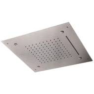 Верхний душ потолочный 50 см Remer INOX SS357SFS50NC, нержавеющая сталь матовая