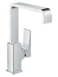 Уценка!Смеситель Hansgrohe Metropol 32511000 для умывальника, однозахватный, клапан push-open, хром - уценка. — миниатюра 1