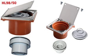 �������-��������� ��� ���� ���/��, DN 50 HL98/50