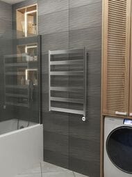 GROTA BREZZA Полотенцесушитель "Лесенка" электр. 630x900 300Вт, матовый