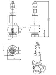 ������ ����������������� VALTEC 1 1/2"�� � ����. ������� ��������. P=1-16���.VT.1831.N.08