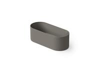 Ванна отдельностоящая Dea Design DD8801 1710 3 (1710х720х560), овальная, слив-перелив, д/к, серый