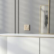 Рамка на 1 пост Werkel Slab (шампань софт) W0012911