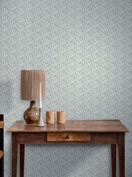 Обои виниловые на флизелине Rasch Country Living (1,06х10,00) ткань, бежевые 970869 (рул.)