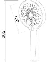 ������ ��� ESKO SSP120  3 ������, ������� 120 ��, ABS-�������, ����