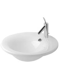 Умывальник Duravit Starck 1 580х580х165 с отверстием под смеситель 0406580000
