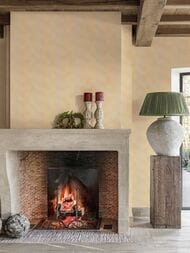 Обои флизелиновые Hygge III Dacha Hg22 004 (1,00х10,05) геометрия, бежевые (рул.)