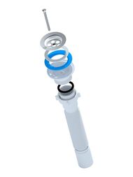 Гофросифон АНИ Пласт 1.1/2"х40мм 800мм G104