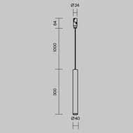 �������� ��������� ���������� Maytoni Skim (����) TR210-1-5W3K-M-B 3000� 5�� 36�, IP20, ������