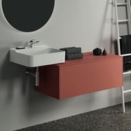 Тумба под раковину Ideal Standard CONCA (1000x505x370) 1 ящик, закат, со столешницей T4313Y3
