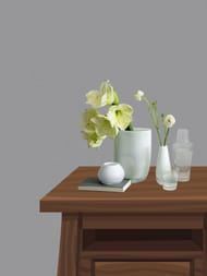 Обои флизелиновые Artsimple Geometry (1,00х10,05), серый, ARTS17 009 (рул.)