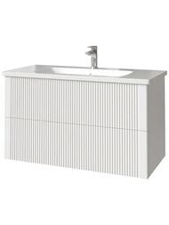 Тумба под раковину Caprigo MODO-Prima 100 898х564х476 подвесная, 2 ящика, бланж 35414-SF027