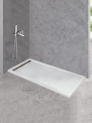 Душевой поддон CEZARES (1400х800х30) искусственный мрамор, прямоугольный TRAY-AS-AH-140/80-30-W