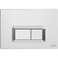 Уценка! Клавиша смыва двойная VITRA Loop R пластик, цвет глянцевый хром 740-0680