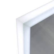 Зеркало IDDIS Brick (800х700) с подсветкой, диммером, подогревом и сенсором BRI8000i98