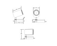 �������� ���������� Maytoni Vuoro (�����) TR029-3-30W4K-W Trinity   4000K  26��, IP20, �����