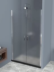 ����� � ���� BelBagno Uno (800x1900) UNO-B-2-80-P-Cr ���������, ������ �������/������� ����