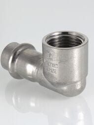 Пресс угольник VALTEC 18х1/2"В, 90° нерж. сталь, VTi.952.I.001804