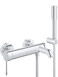 Смеситель Grohe Essence 33628001 для ванны, однорычажный с душевым гарнитуром
