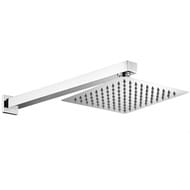 Верхний душ BelBagno ROMANO ROM-SLD-CRM 140х140мм, с держателем, хром