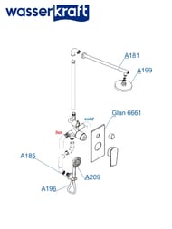 ������� ������� WasserKRAFT Glan �66209 ������������ ���������, ������� � ������ ���, ������ ������