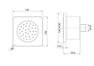 Боковая форсунка 130*130 AQUATEK AQ2099CR — миниатюра 6