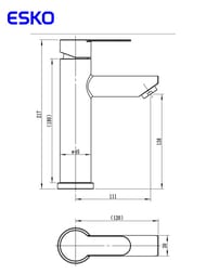 ��������� ESKO Orlando, ��� �����������, ��� ���/��, Black� OL26LB