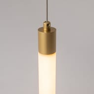 Подвесной светильник Maytoni Ray (Рей) P022PL-L10MG3K, 3000K, 10Вт, 360°, IP20, LED, золото