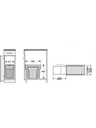 ������������ �������� ����� 30� (15+15�) Hailo Tandem 3666-10