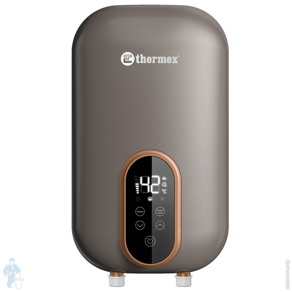 *Водонагреватель проточный Термекс (Thermex) Chief 7000 7,0 кВт, над ...