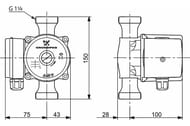 ����� �������������� GRUNDFOS UP 20-30N ��� ���, 230�, ��� ���� 59643500