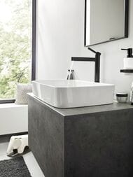 Смеситель Hansgrohe Finoris 76070000 для раковины, излив 260, сливной клапан Push-Open, хром — изображение 2