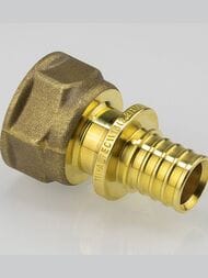 Соединитель VALTEC, аксиальный, 16х1/2"В, латунь CW614N, VTm.402.G.001604