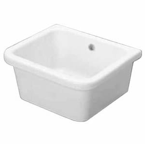 Раковина хозяйственная Hatria Sink 38 01YN0201 380х420х240 подвесная, без отверстий под смеситель