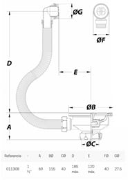 S-337 ������ ��� ����� JIMTEN � ��������� 1 1/2"�115 (32034)
