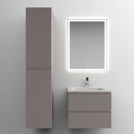 Тумба под раковину SANCOS Snob T (590х445х500) подвесная, два ящика, Doha Soft SNT60SM