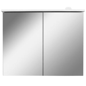 Зеркало-шкаф Am.Pm SPIRIT 2.0 (800х680х185) с подсветкой, белый глянец M70AMCX0801WG