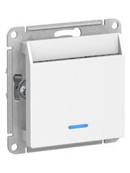 Выключатель Systeme Electric ATLASDESIGN карточный, механизм, БЕЛЫЙ ATN000167
