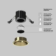 ������������ ���������� Maytoni Round (�����) DL058-7W3K-BS, 3000K, 7��, 50�, IP20, ������