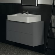 Тумба под раковину Ideal Standard CONCA (1000x373x540) 2 ящика, антрацит матовый лак T4353Y2