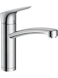 Смеситель Hansgrohe Logis M31 для кухни 160 мм поворотный, установка перед окном хром 71833000 — миниатюра 1