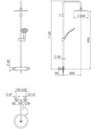 ������� ������� NOBILI Tami ����������������, ������� � ������ ���, �����, ���� TM85130/60CR