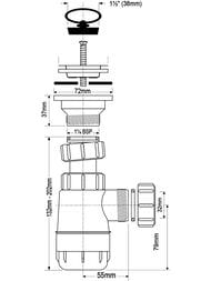 ����� ���������� McAlpine (1 1/4"�32��) ������, ������, ������������ ������ MRW2L