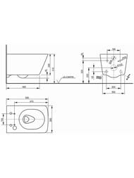 ������ ��������� TOTO SX Series (380�580�335��) ������������, �������� CeFiontech, ����� CW522ERY#XW