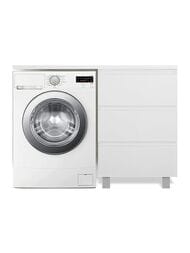 Тумба с раковиной Estet Dallas Luxe 1400х482 напольная,3 ящика,правосторонняя,белый ФР-00002912 — миниатюра 1