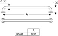 ����������� Ideal Standard ProSys + �������� ������� ������ 120��, ����� 35�� ����� R010567+S6461AC