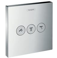 Уценка! Запорно-переключающее устройство Hansgrohe ShowerSelect 15764000 на 3 потребителя, хром