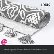 Коврик для ванной комнаты IDDIS Decor микрофибра, 50 х 80 см, серый   DT01P58i12 — миниатюра 3